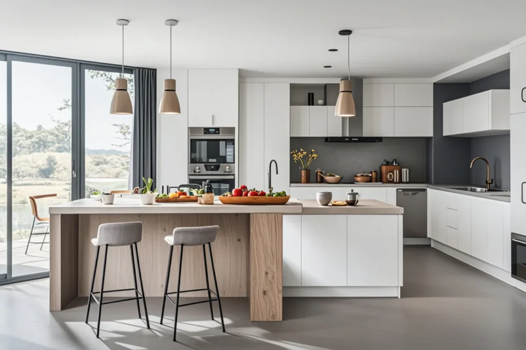 China Small kitchen cabinets Supplier