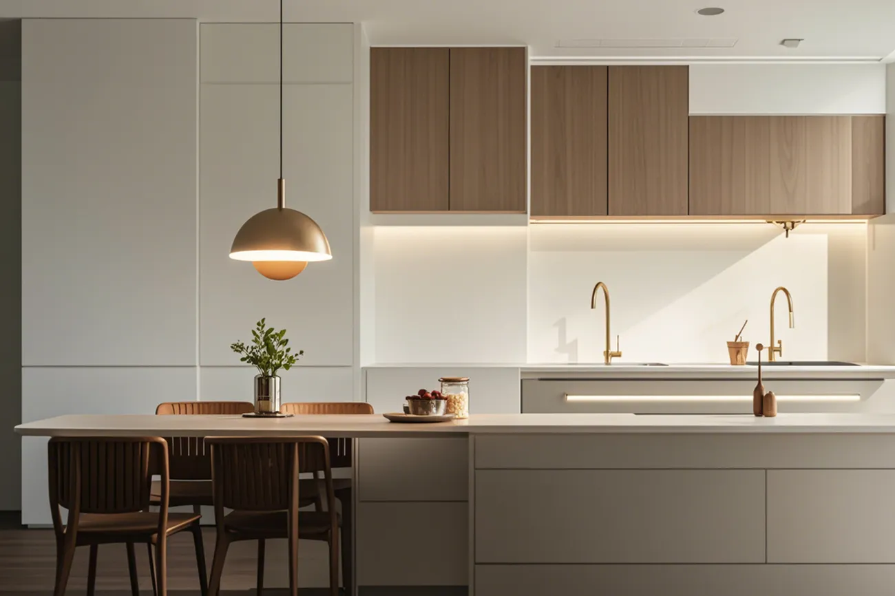 China Small kitchen cabinets Manufacturer