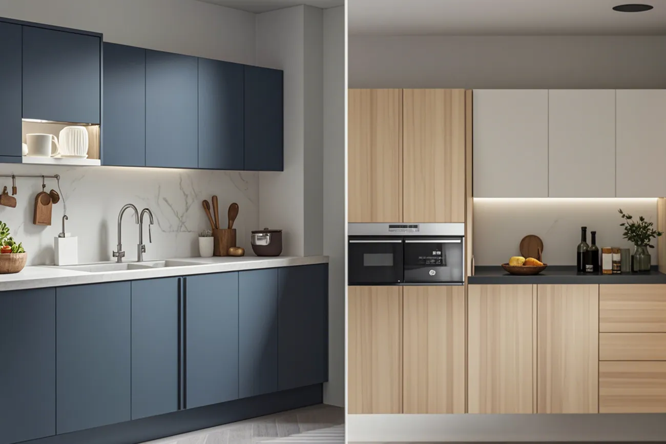 Mini kitchen cabinet solutions for small spaces