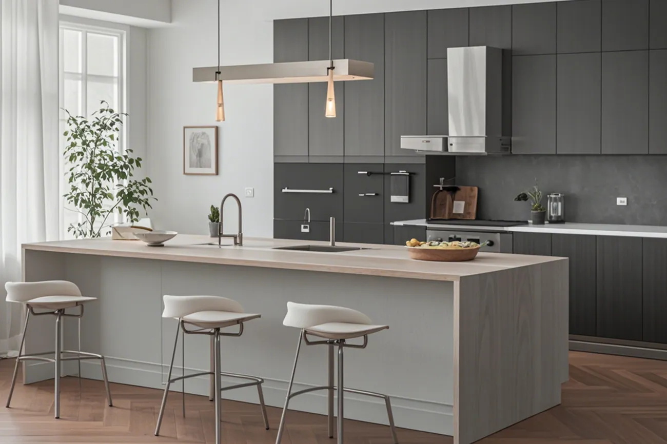 8 great ideas for open kitchen and living room combination