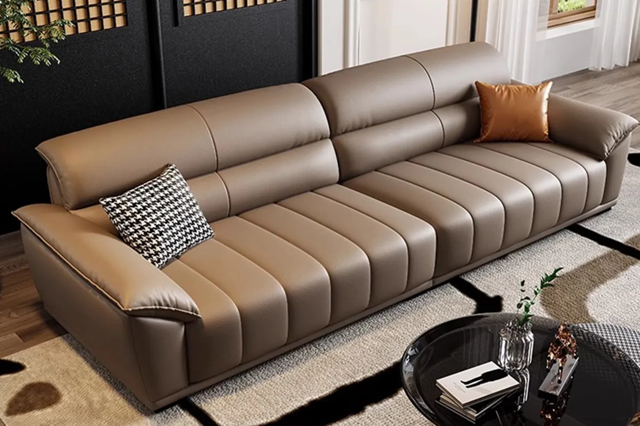 Straight Sofa - MASEN-ZSF-2503 Piano Key Sofa Modern Minimalist Sofa